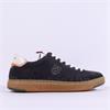 Ambitious AKTIF Low Top Gumsole Trainer - Navy Suede